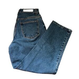 Vintage Bill Blass Medium Wash High Rise Cotton Mom Jeans